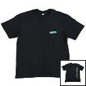 Tee-shirt, noir, logo au dos, taille L